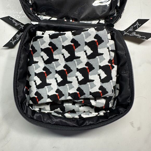Vera Bradley Scottie Dog Travel Jewelry Organizer, Quilted, Multipockets, NWOT - Picture 8 of 13